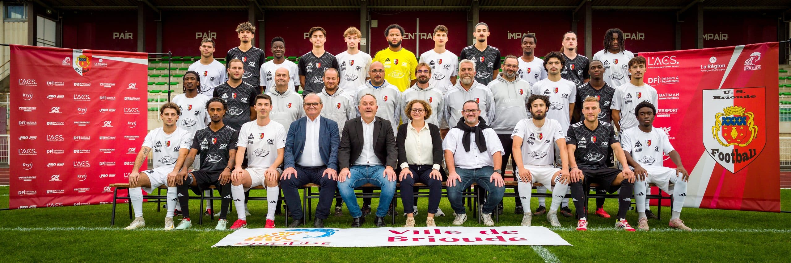Photo officielle Seniors A — US Brioude, saison 2026-2027