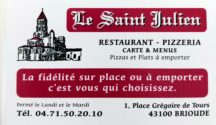 Pizzéria Saint Julien